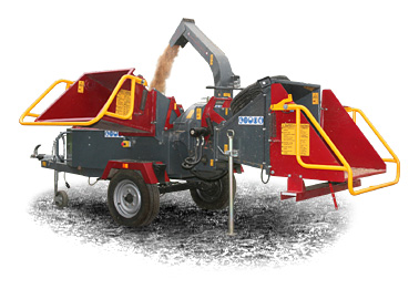 Duo wood chipper and green waste shredder - click here for information about our Duo range of combination wood chipper and green waste shredders